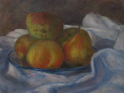 Æbler og pærer af Pierre Auguste Renoir